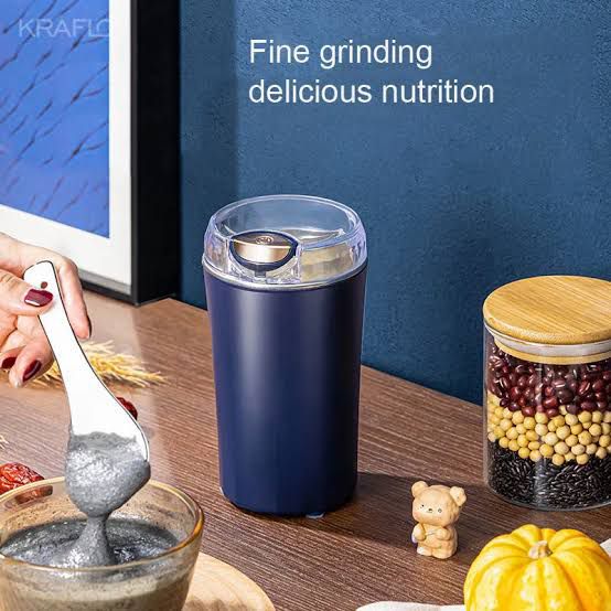 Smaller and portable than manual coffee grinders