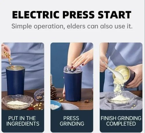 Smaller and portable than manual coffee grinders