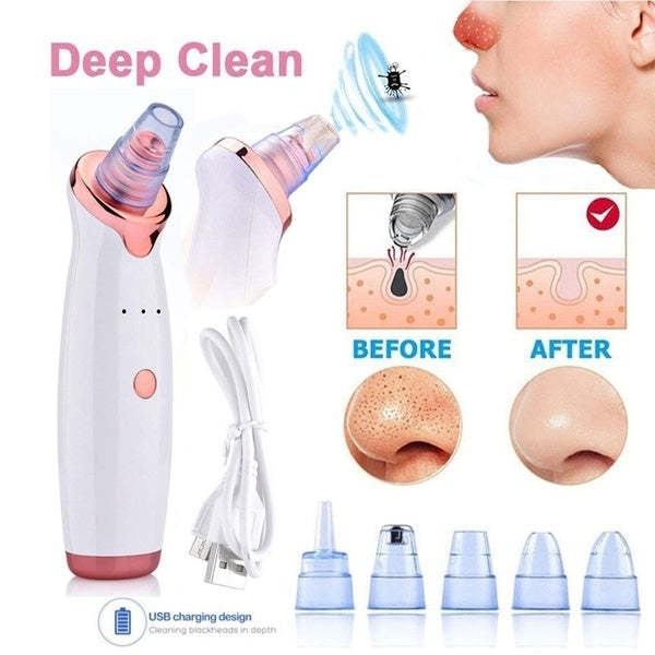 Rechargeable 5 in 1 Multifunctional Black Head Removal Machine