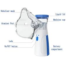 Medical Silent Nebulizer Handheld Asthma Inhaler Atomizer Children Health Care Mini Portable Nebulizer