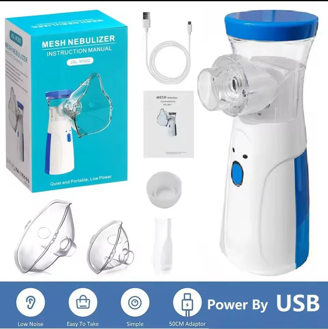 Medical Silent Nebulizer Handheld Asthma Inhaler Atomizer Children Health Care Mini Portable Nebulizer