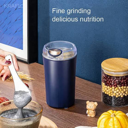 Smaller and portable than manual coffee grinders