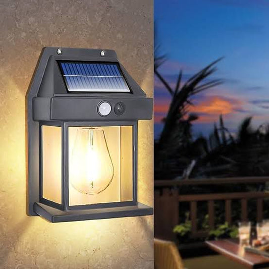 Solar Charge Motion Sensor Wall Lamp