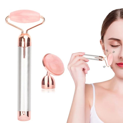 Micro vibrating facial roller & massager  Cell operated