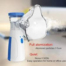 Medical Silent Nebulizer Handheld Asthma Inhaler Atomizer Children Health Care Mini Portable Nebulizer
