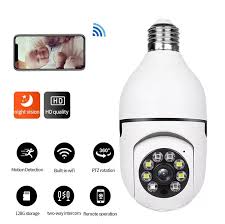 360° Wireless Wifi Panoramic Bulb Camera