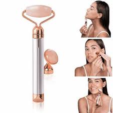 Micro vibrating facial roller & massager  Cell operated