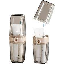 Travel toothbrush holder