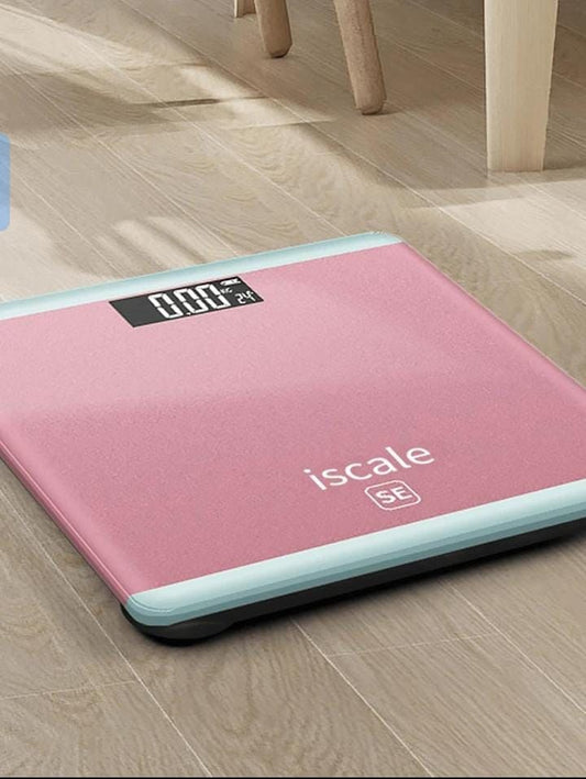 iScale Digital LCD Electronic Tempered Glass bathroom Weighing Scale