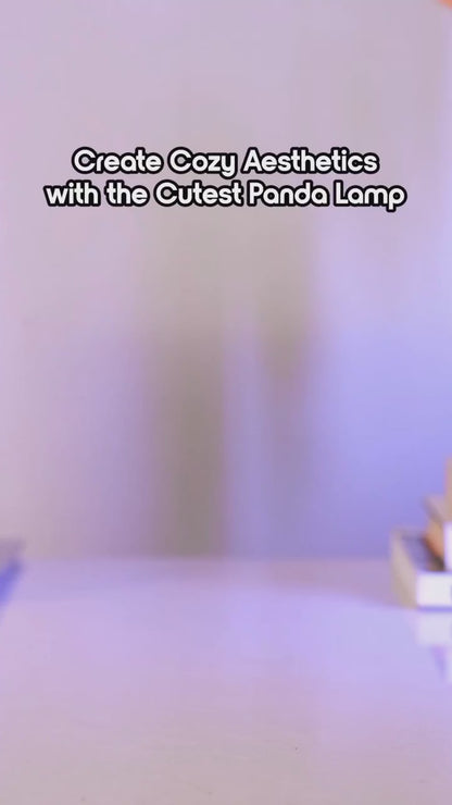 Silicone panda lamp 🐼