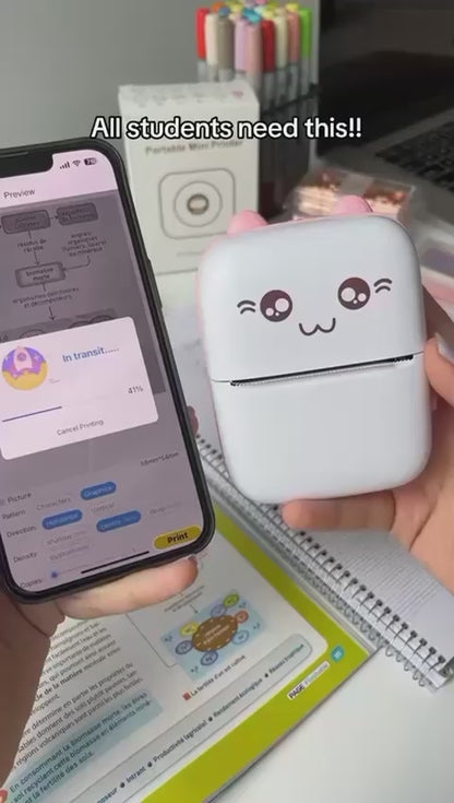 Bluetooth Mini Portable Printer